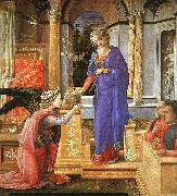 Fra Filippo Lippi Annunciation  aaa oil painting artist